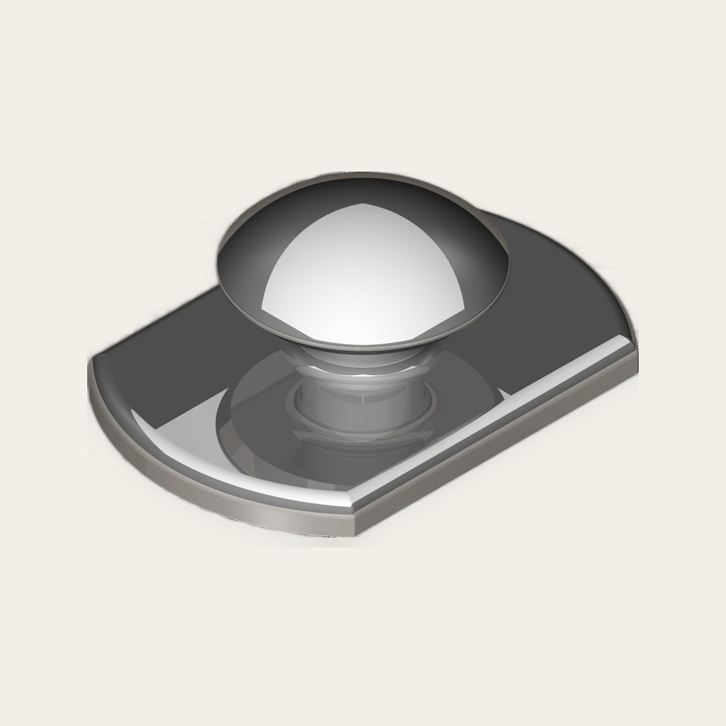 Button semi-flat