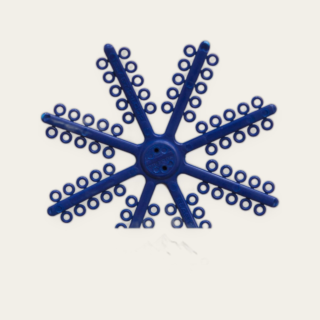 Aurora elastic separators — radiopaque blue — image 2